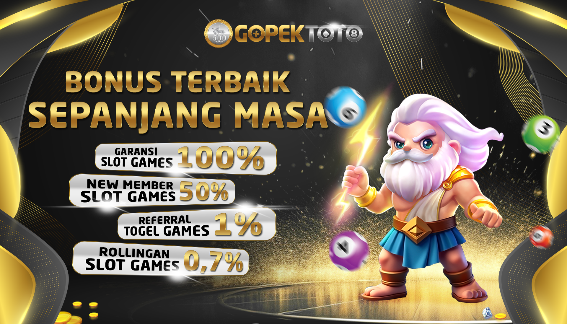 BONUS TERBESAR GOPEKTOTO